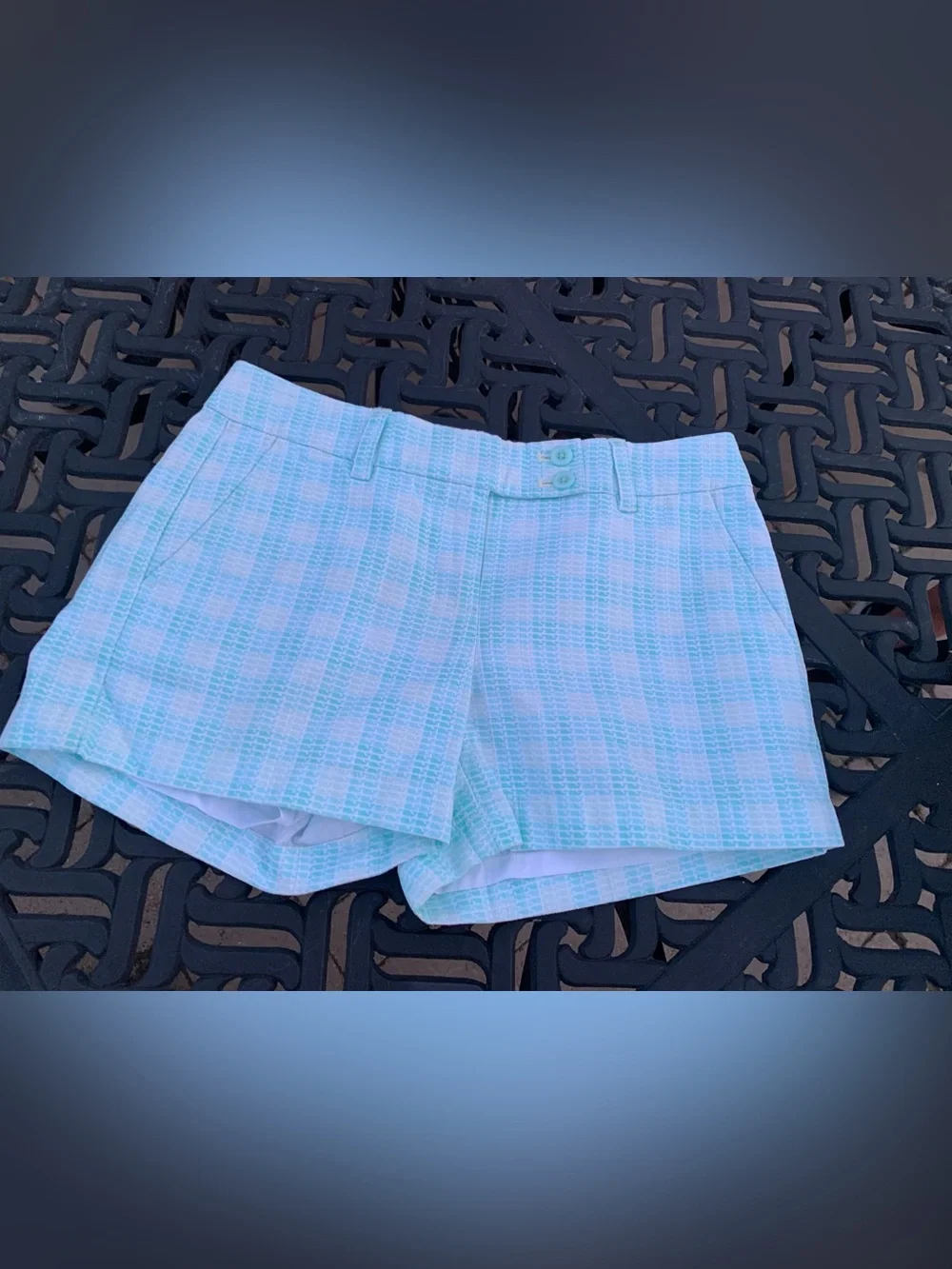 Vineyard Vines Gingham Dayboat Shorts size 00